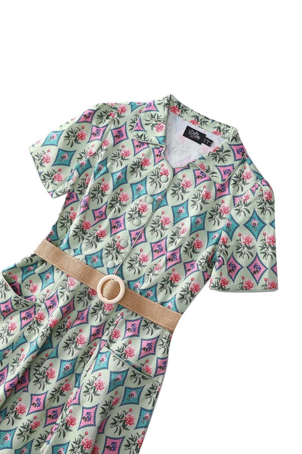 Quartrefoil Penelope Vintage Kleid