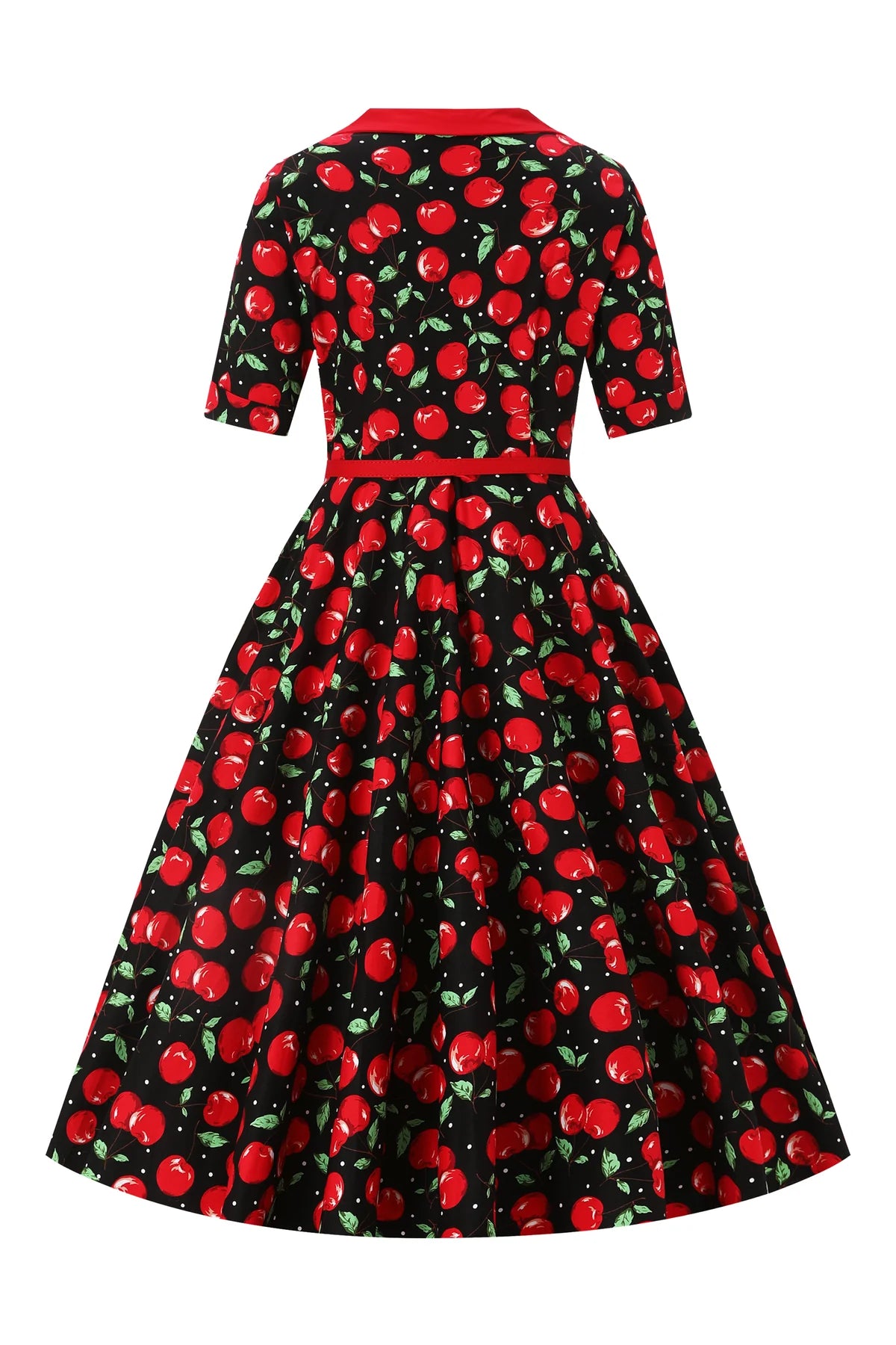 Mollie Cherry Dress - Rockabilly Kleid mit Kirschen