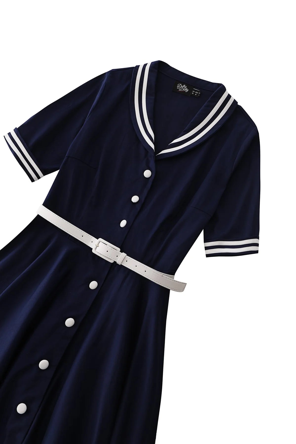 Mollie Sailor Shirt Dress - Rockabilly Kleid im maritimen Stil