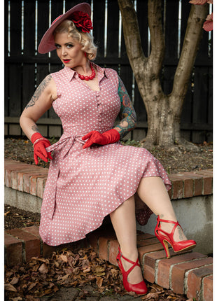 Poppy Polka Dress