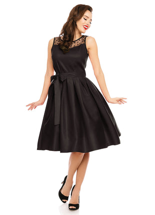 Elizabeth Dress uni black