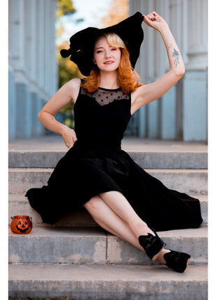 Elizabeth Dress uni black