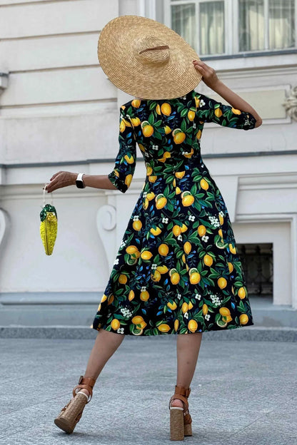 Scarlett Lemon Zitronen-Kleid