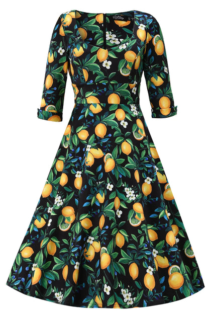 Scarlett Lemon Zitronen-Kleid