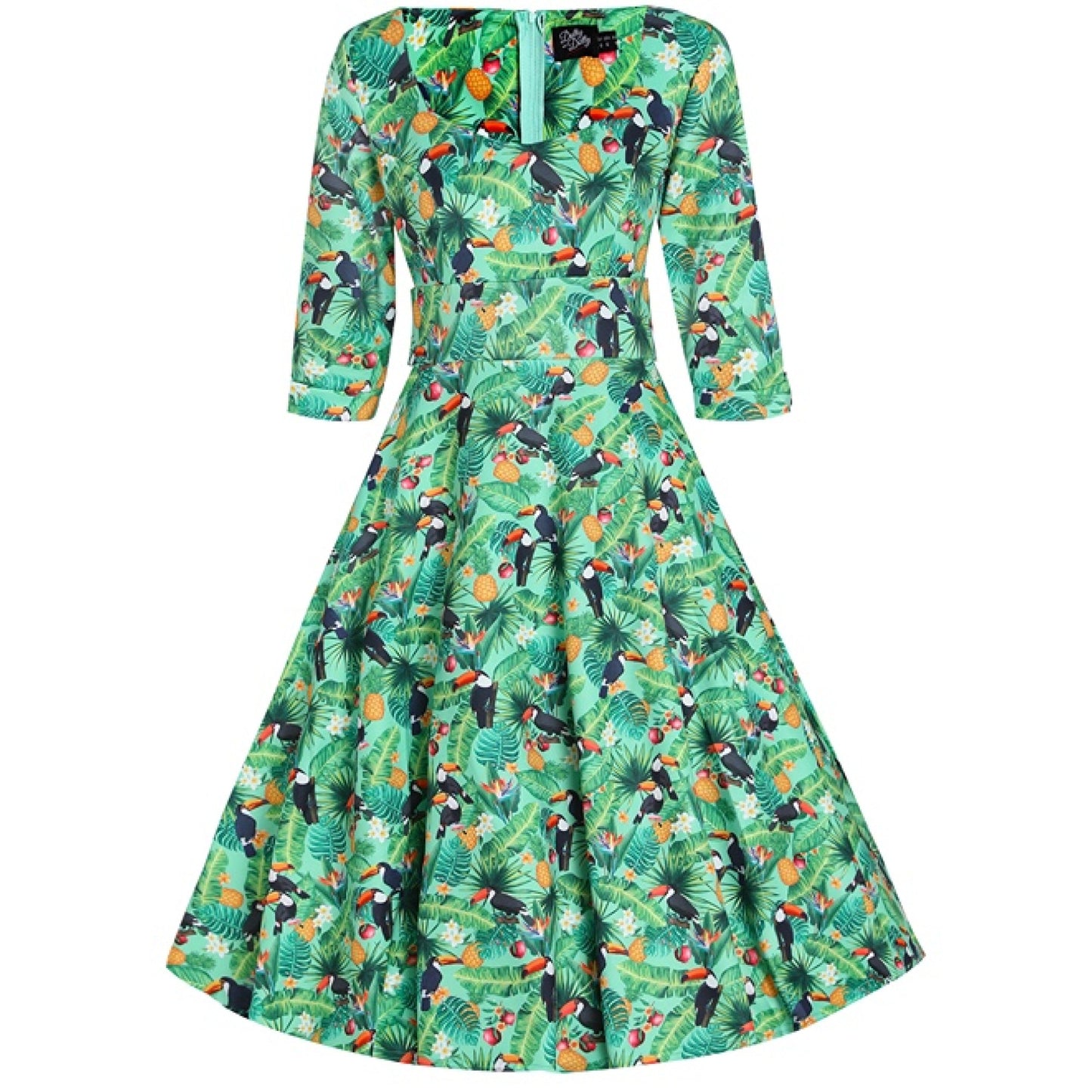 Tropical Toucan Dress