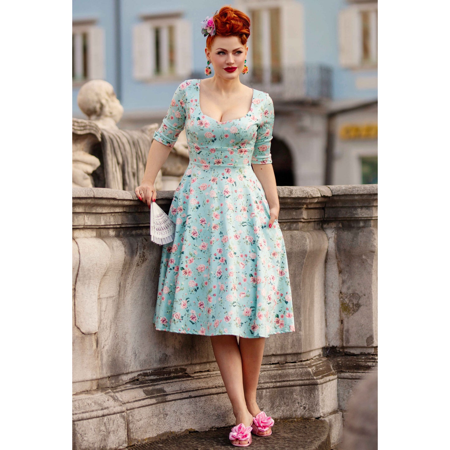 Vintage Rose Scarlett Dress