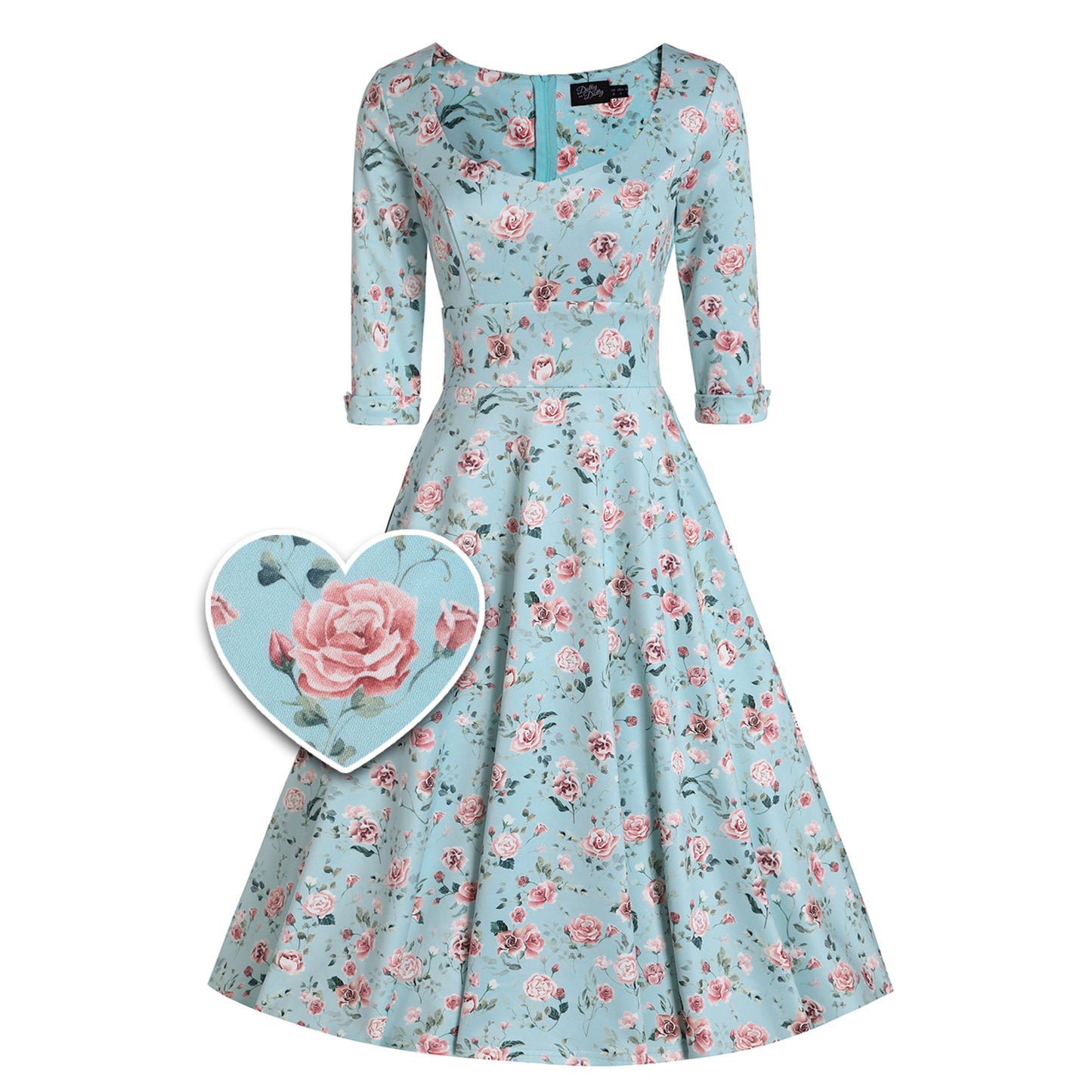 Vintage Rose Scarlett Dress