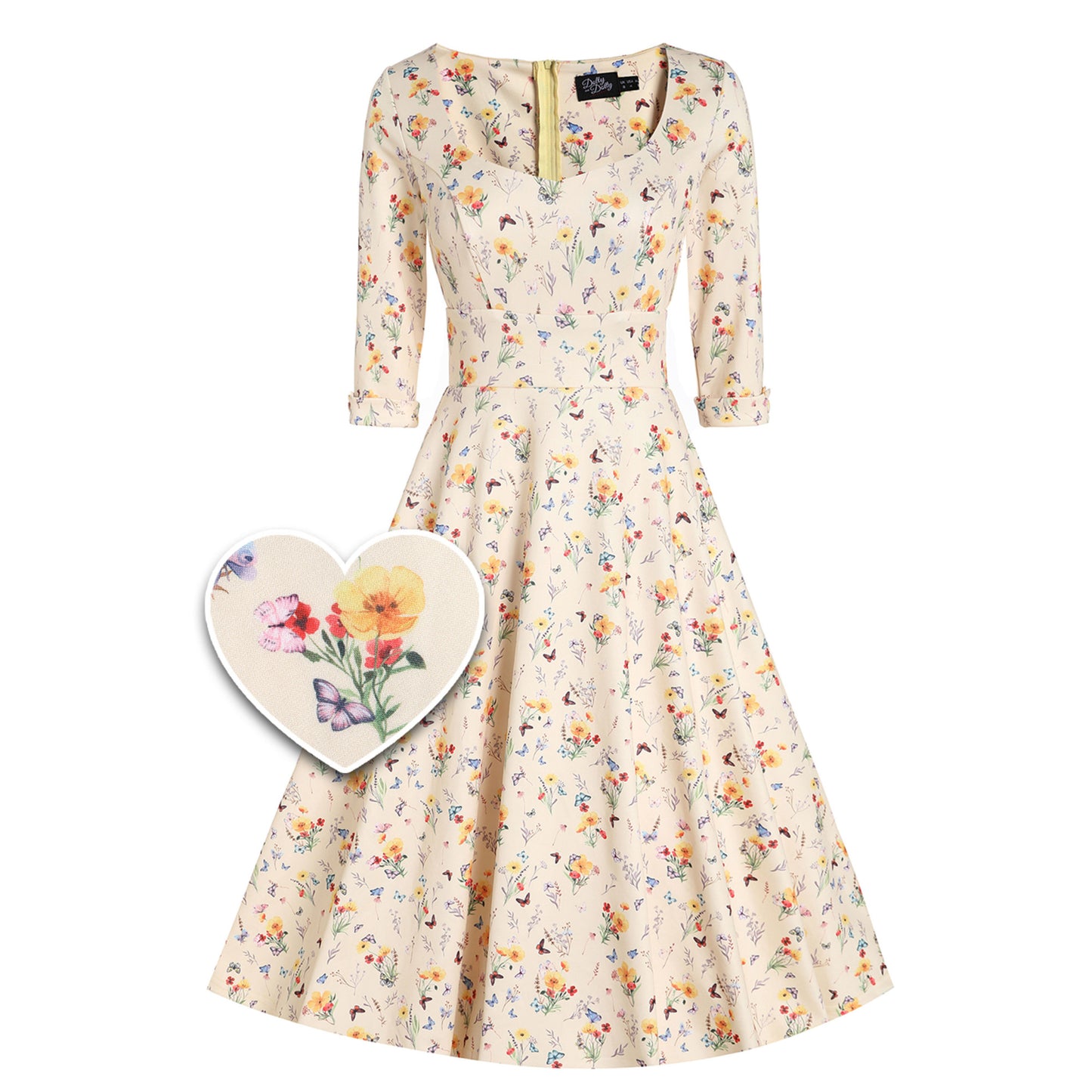 Yellow Meadow Scarlett Dress