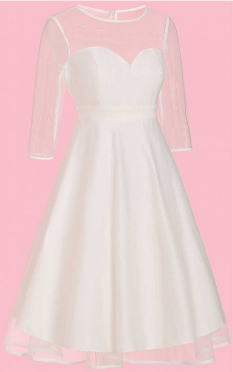 Madeline 50er Brautkleid