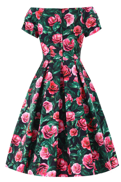 Pink Camellia Kleid