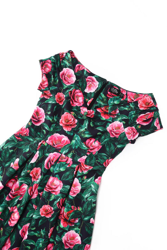 Pink Camellia Kleid