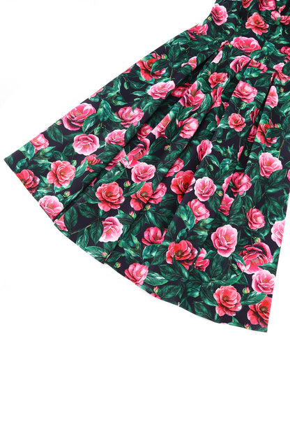 Pink Camellia Kleid