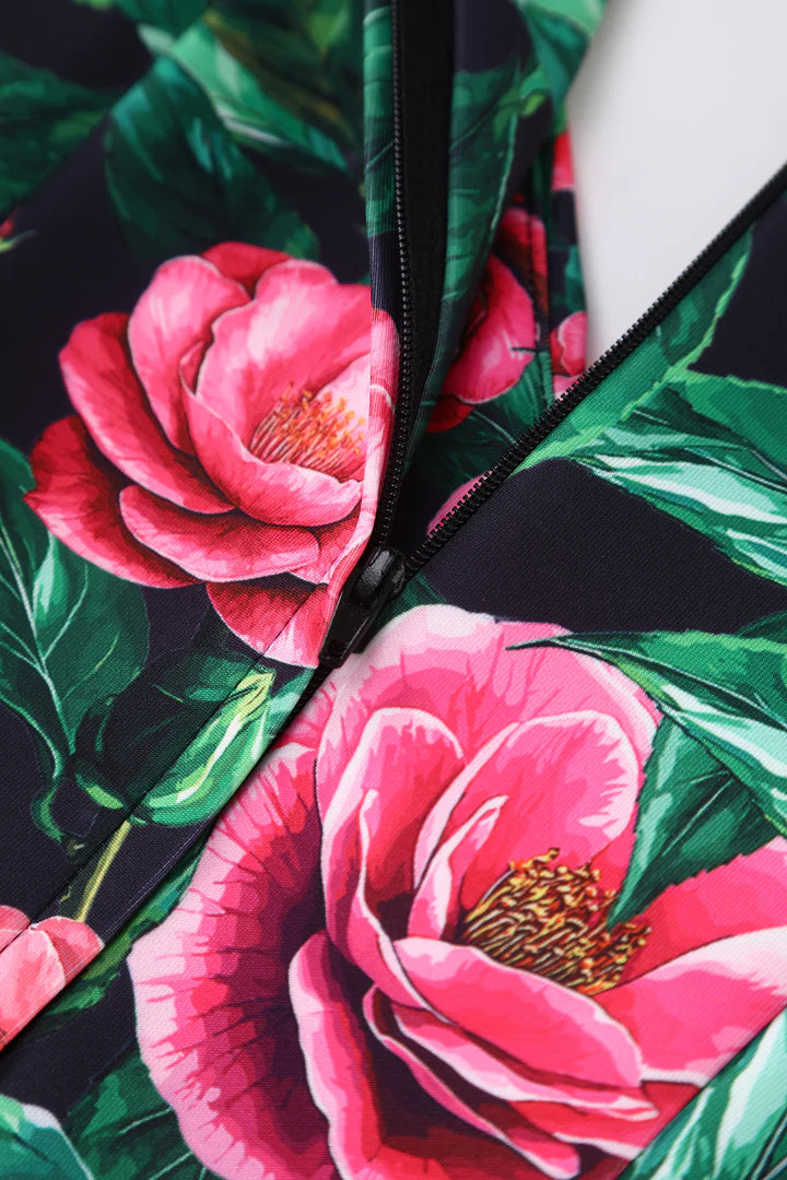Pink Camellia Kleid