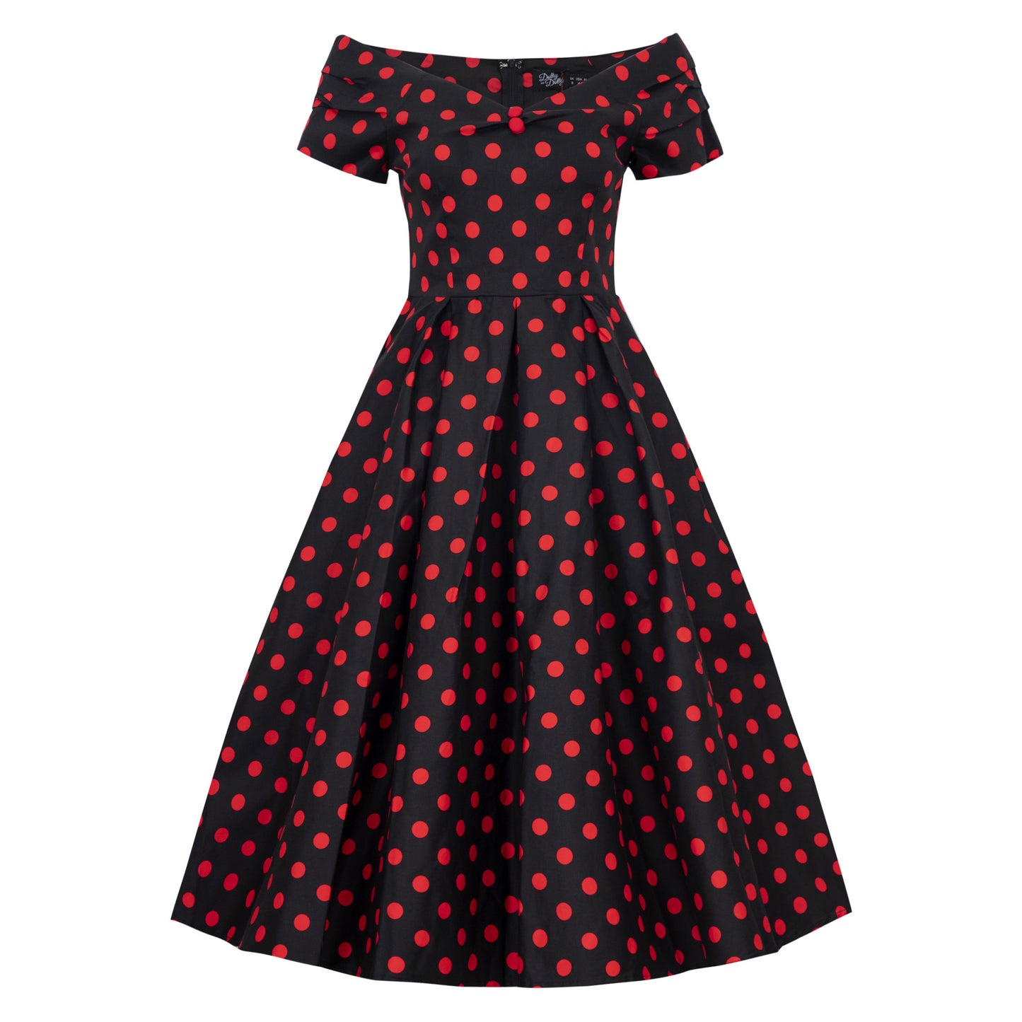 Red Polka Lily Dress