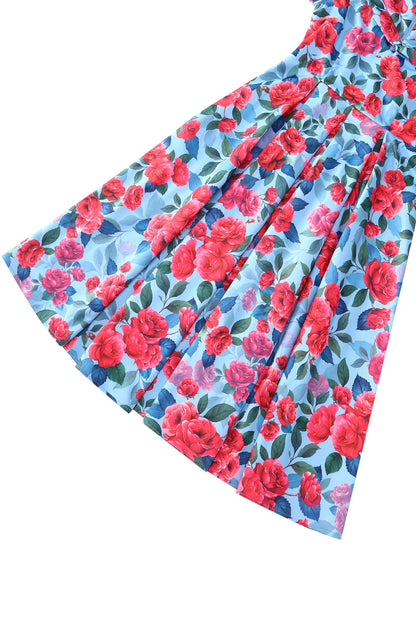 Lily Sky Pink Peony Kleid