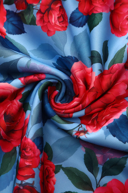 Lily Sky Pink Peony Kleid