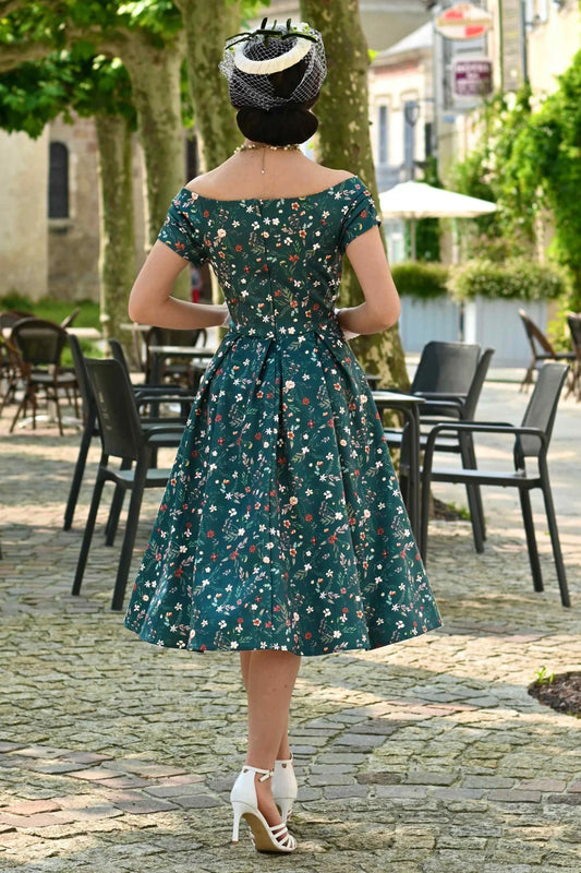 Emerald Lily Dress