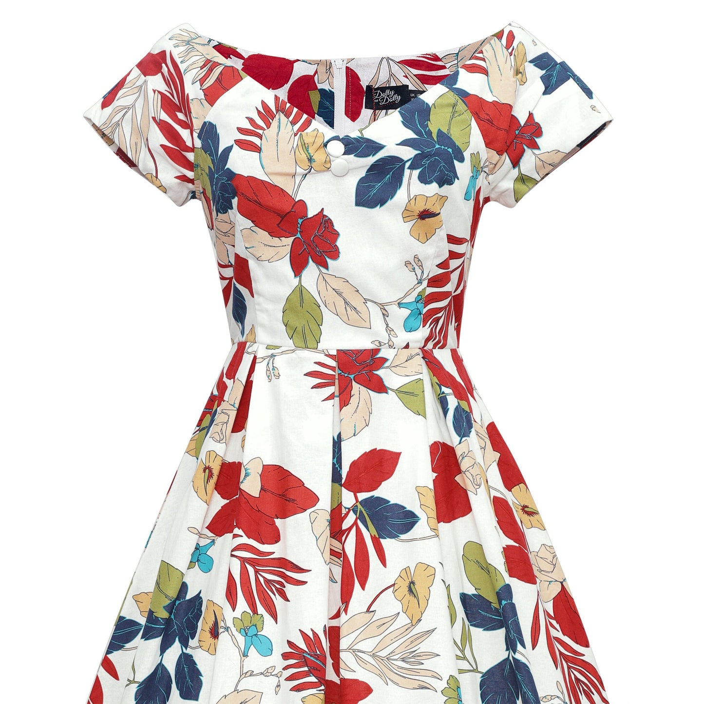 Tropical Flower Lily Dress