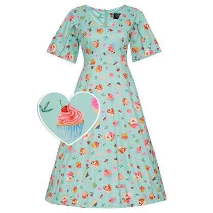 Afternoon Tea Janice Kleid in mint