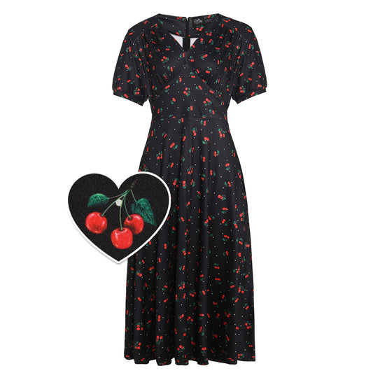 Black Cherry Summer Dress