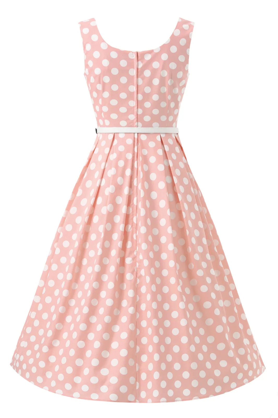 Ophelia Polka Dot Dress light pink