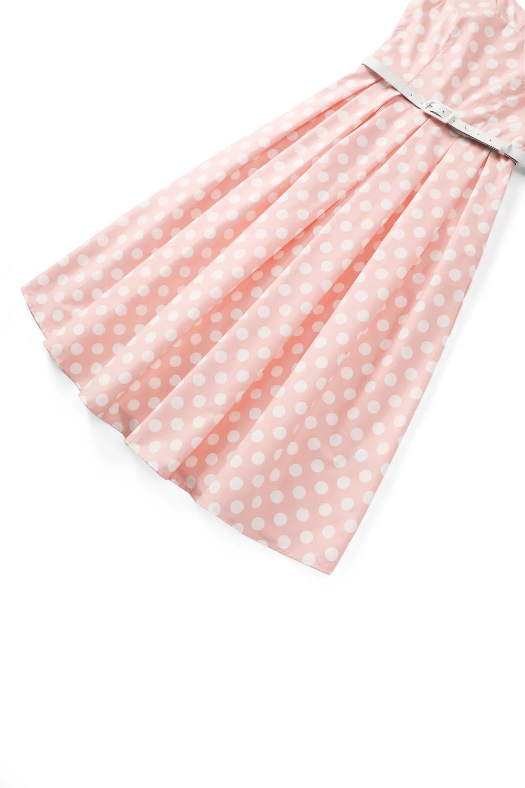Ophelia Polka Dot Dress light pink