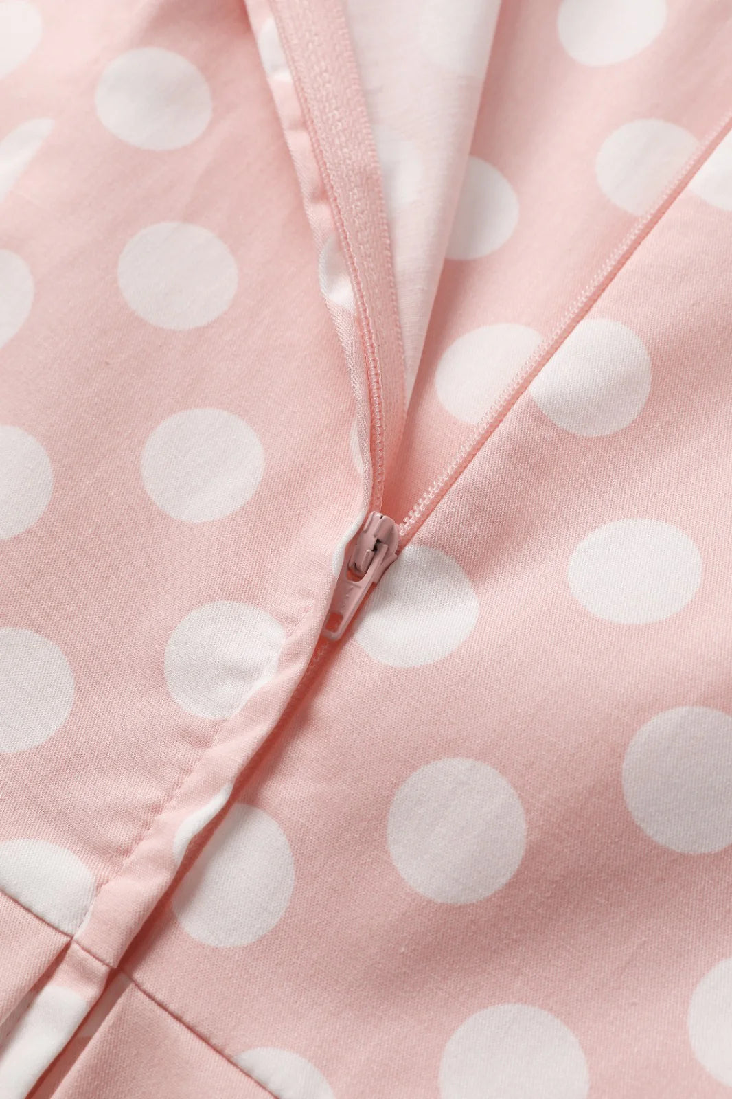 Ophelia Polka Dot Dress light pink
