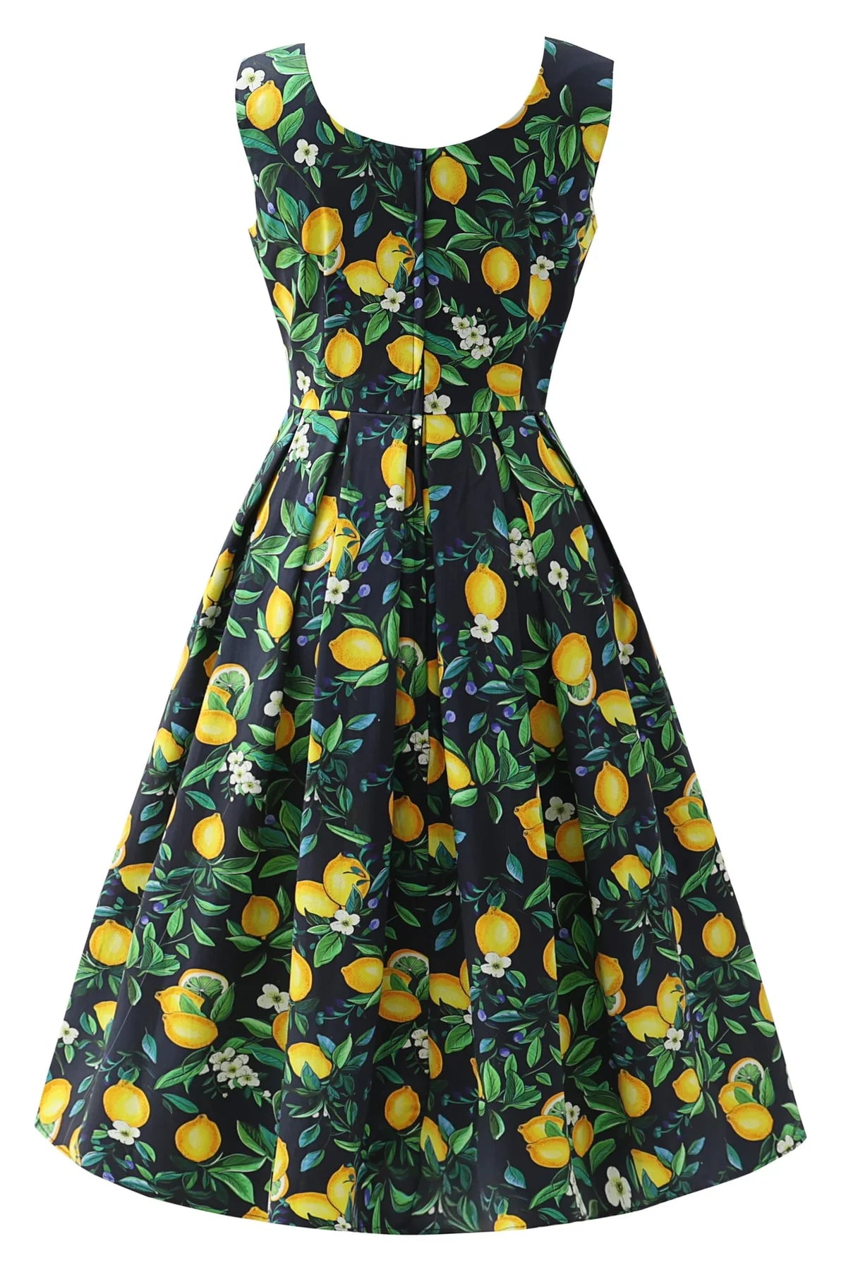 Black Lemon Ophelia Dress - Kleid mit Zitronen