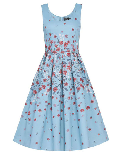 Blossom Amanda Dress - Midi Kleid mit zarten Blüten