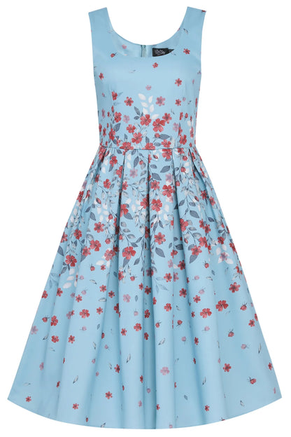 Blossom Amanda Dress - Midi Kleid mit zarten Blüten