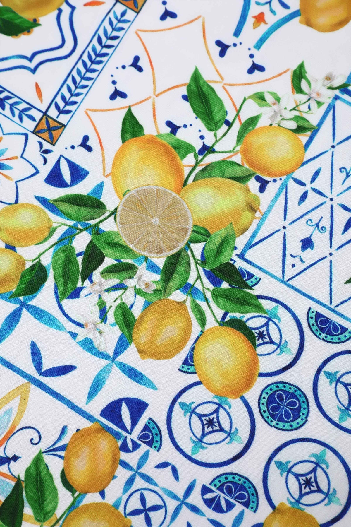 Lemon Dress Amanda - mediterranes Zitronen-Kleid