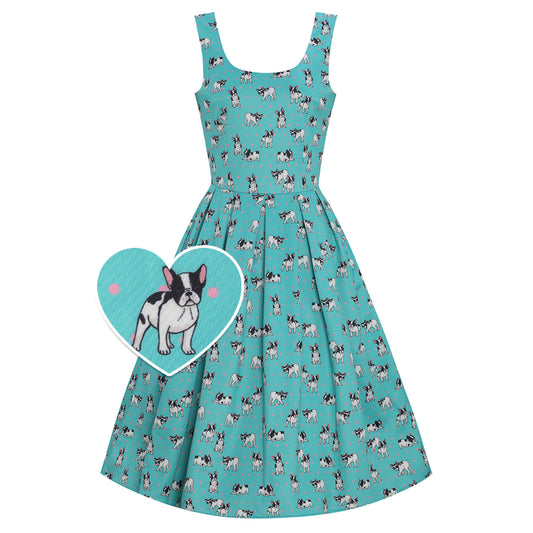 Cute Pug Amanda Dress