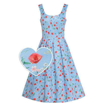 Blue Poppy Amanda Dress