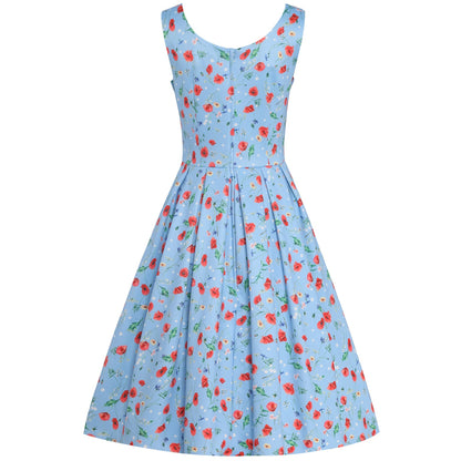 Blue Poppy Amanda Dress