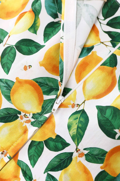 Zitronen-Kleid Amanda - Lemon Retroflair Sommerkleid