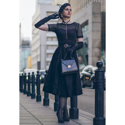 Black Tess Kleid in schwarz