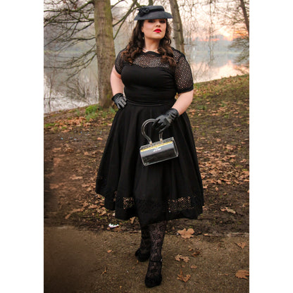 Black Tess Kleid in schwarz