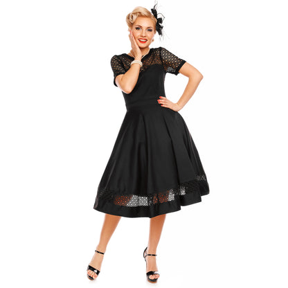 Black Tess Kleid in schwarz
