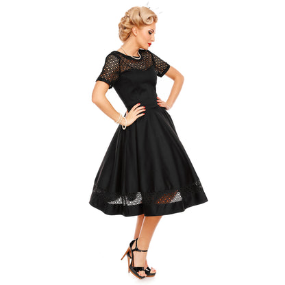 Black Tess Kleid in schwarz