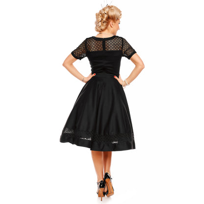 Black Tess Kleid in schwarz