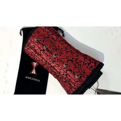 Erotex Taillen-Korsett Jaquard - in burgundy oder rosa