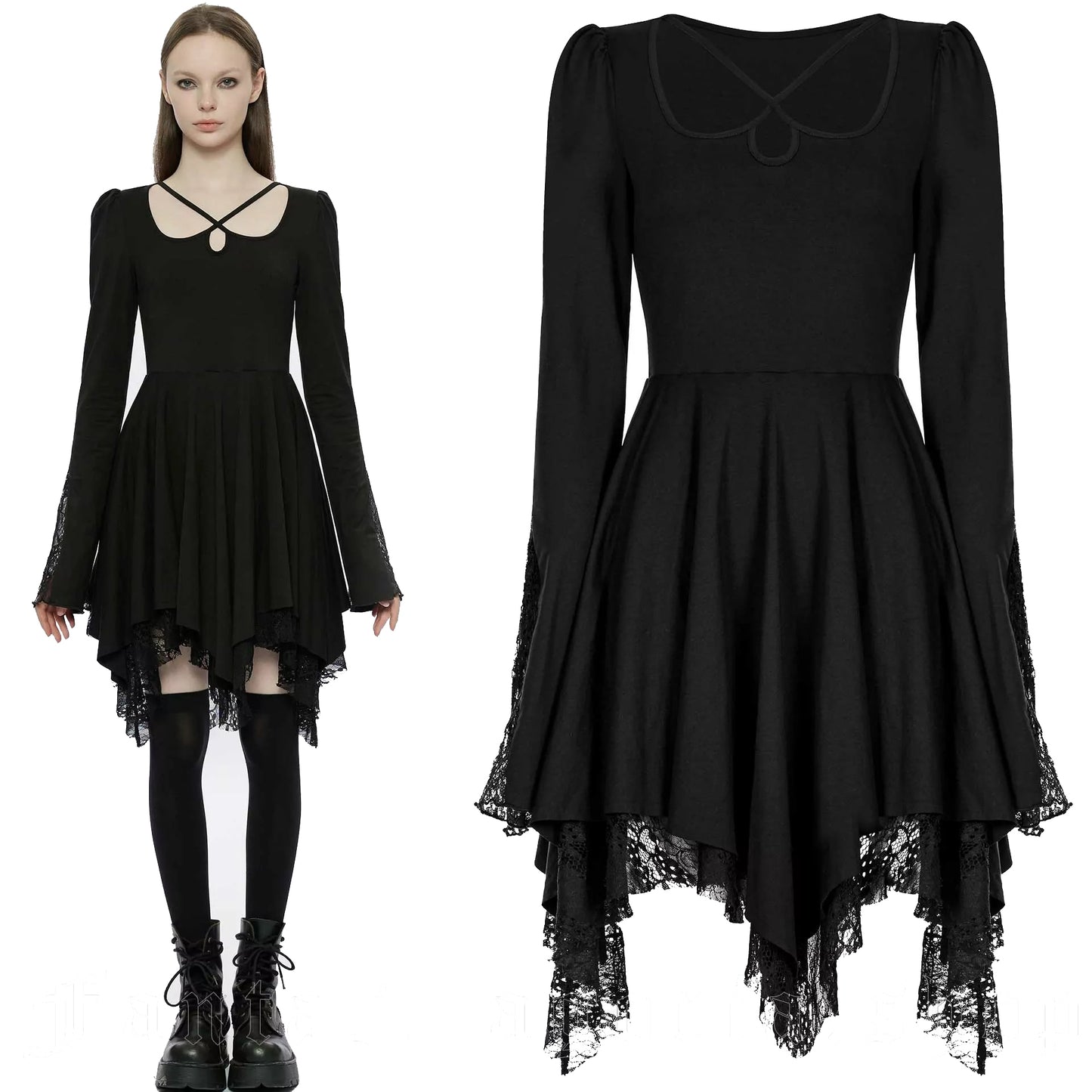 Nevermore Nu Goth Kleid