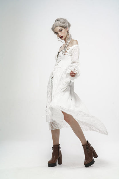 Dutchess Dress white