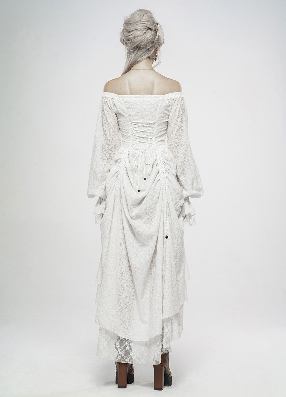 Dutchess Dress white
