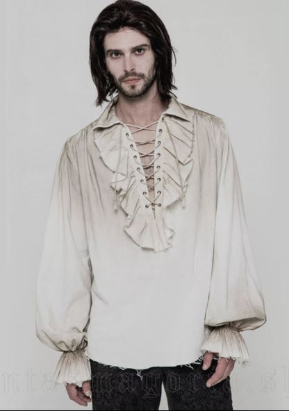 Orthodox Goth Hemd cream
