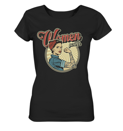 Women Power - Ladies T-Shirt mit Rockabilly Motiv