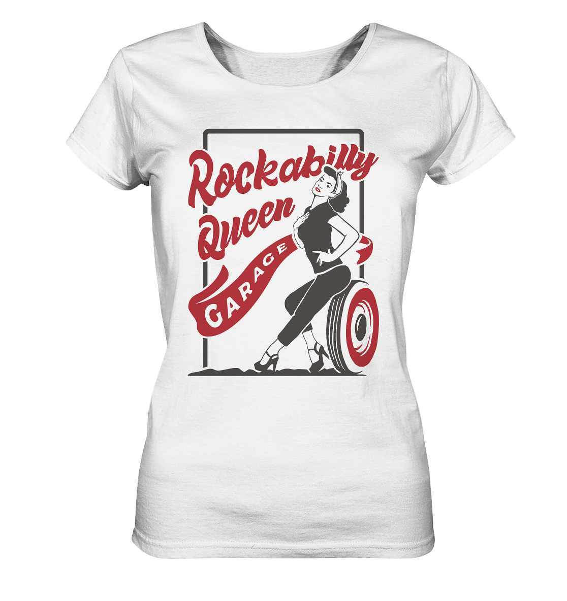 Rockabilly Queen - Ladies Organic Shirt