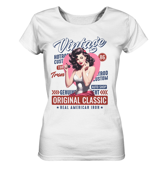 Vintage Original Classic - Ladies Organic Shirt