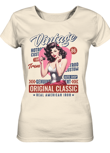 Vintage Original Classic - Ladies Organic Shirt