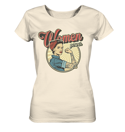 Women Power - Ladies T-Shirt mit Rockabilly Motiv